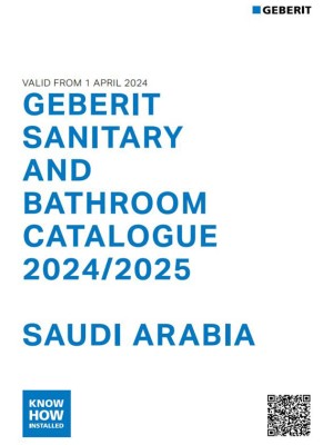 Geberit Sanitary and Bathroom Catalogue 2024/25 (Saudi Arabia)