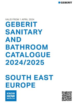 Geberit Sanitary and Bathroom Catalogue 2024/25 (South East Europe - GRE, BGR, CYP, MLT)