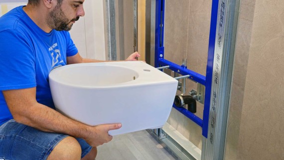 Installation d'un bidet Geberit avec EFF3