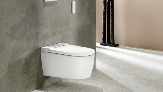 Geberit AquaClean Sela blanc avec télécommande Sigma20