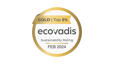 Gold medal from EcoVadis for Geberit's sustainability management (© Geberit)
