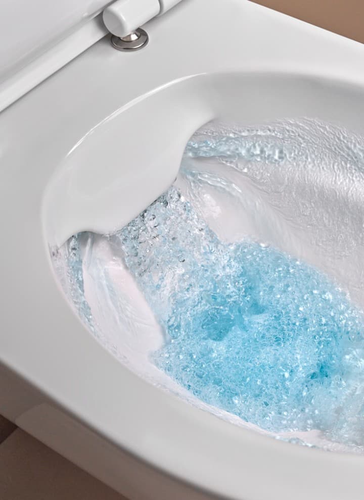 Rimless toilet Rimless toilet